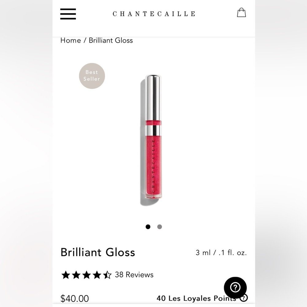 Chantecaille Brilliant Gloss in Glee (NIB)
